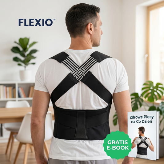 FlexioBack™ — Korektor Postawy dla Prostych Pleców.